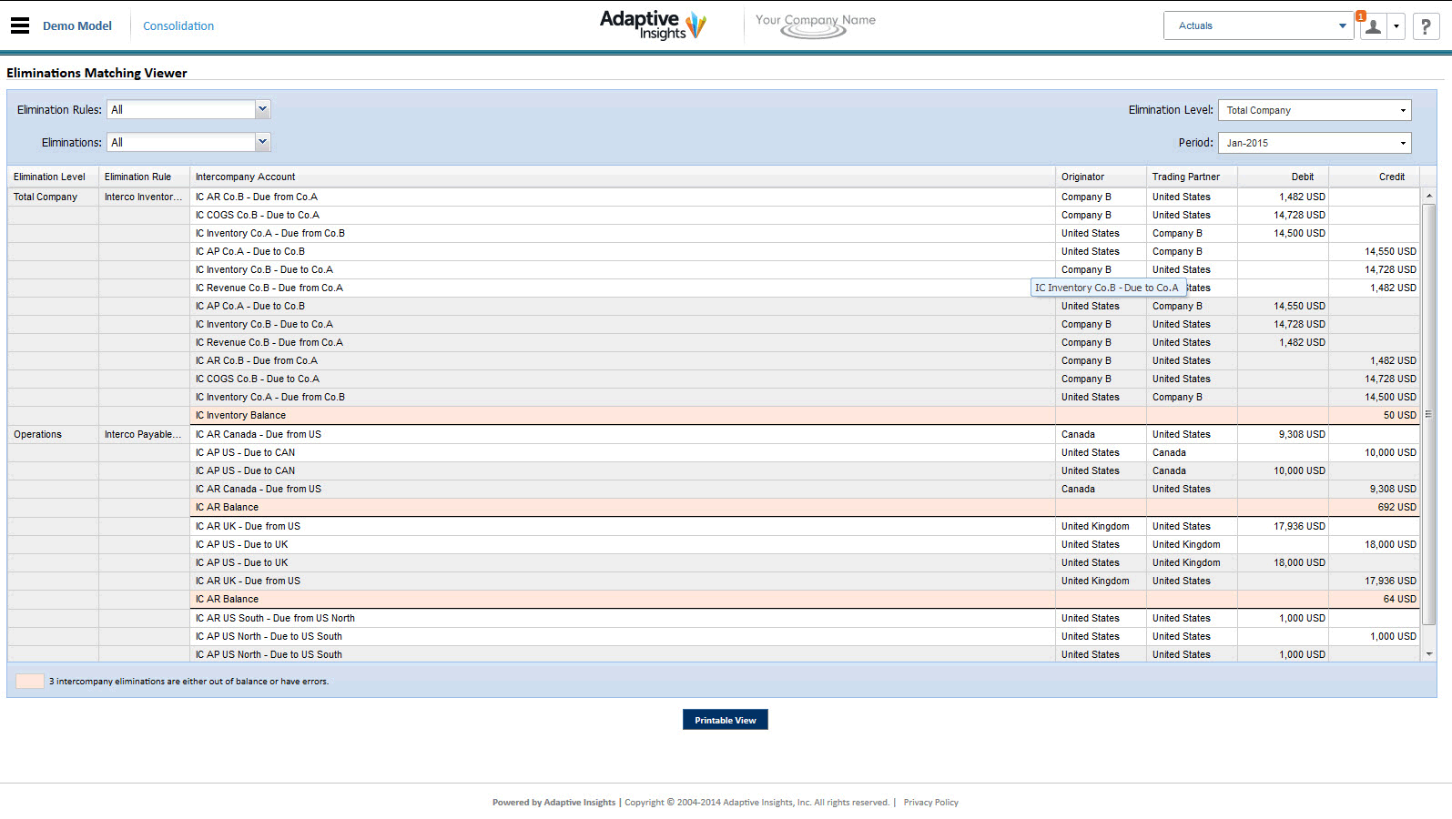 adap interco-elim-viewer